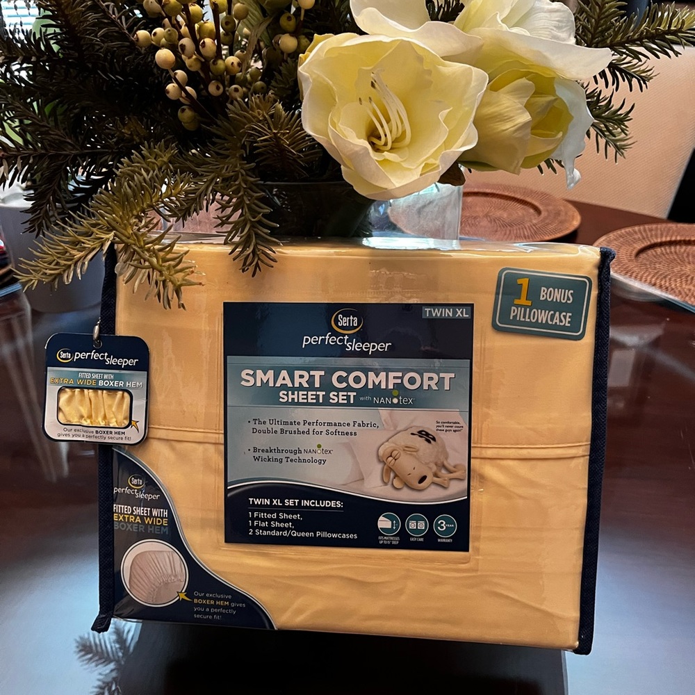 Serta Twin Extra Long sheet set